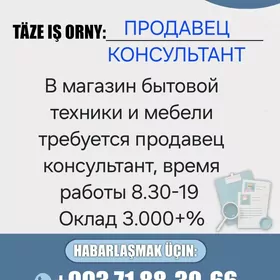 Продавец Установщик