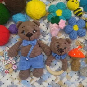 ИгрушкаМишка с погремушкой
