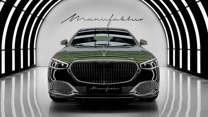 Mercedes-Maybach выпустил люксовый седан S 680 V12 Edition с эмблемами из золота