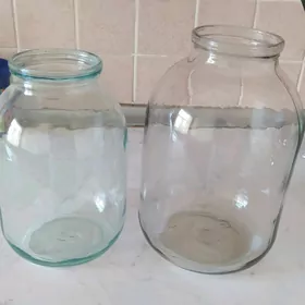 банки 3, 2, 1 - литр