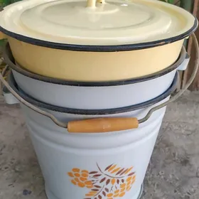 Эмалированные вёдра