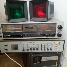 Колонка и цветомузыка