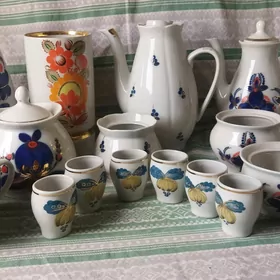 изделия из фарфора и хрусталя