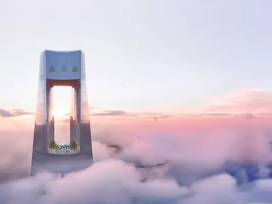 Dubaýda 76-njy gatda panoramaly howuzly dünýäniň iň beýik myhmanhanasy açylar
