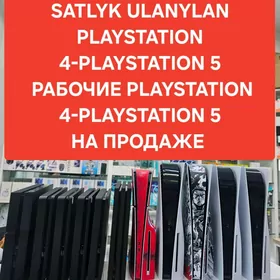 Ulanylan Playstation4-5ler