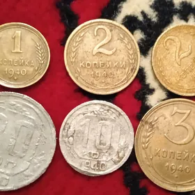 СССР монета копеек Teññe