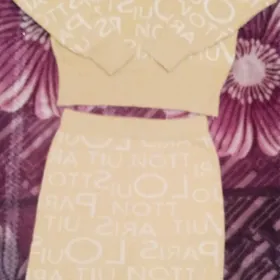 комплект вязанный