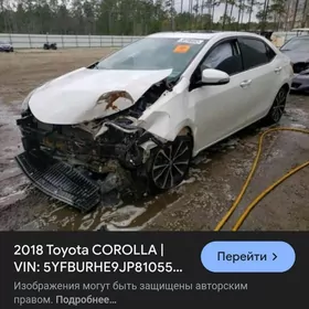 Toyota Corolla 2018