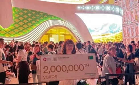 Число посетителей павильона Туркменистана на EXPO-2025 перевалило за 2 млн человек