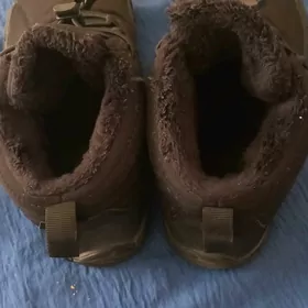теплые зимние ботинки