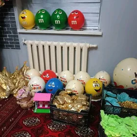 kinder satlyk bezeg ucin