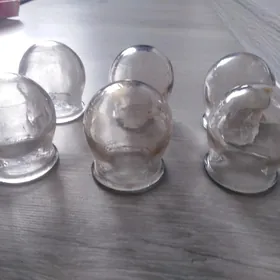 Банка медицинская стеклянная