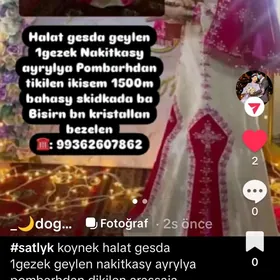 satlyk koynek tazeje