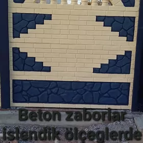 Beton zabor