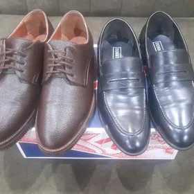 Кожаные классические обувь