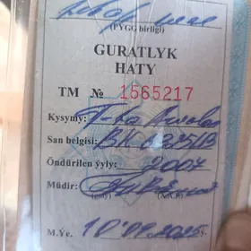 Guratlyk haty tapyldy