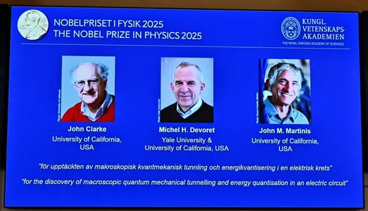 Fizika boýunça Nobel baýragy kwant tehnologiýalary ulgamynda açyş üçin berildi