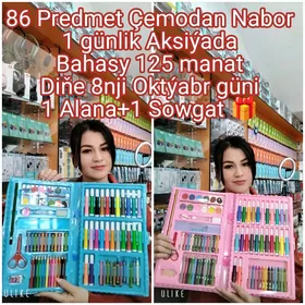 1Alana + 1Sowgat Çemodan Nabor
