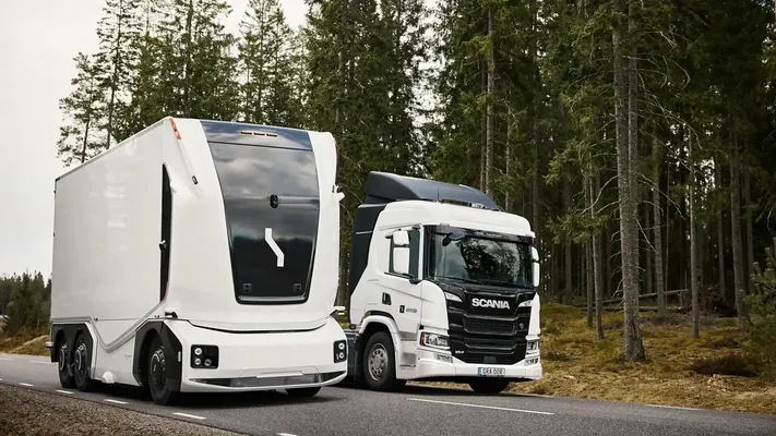 Sürüjisiz ýük ulagy Şwesiýa bilen Norwegiýanyň arasynda ilkinji halkara gatnawyny amala aşyrdy