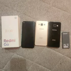 Samsung A3, Redmi go zapcas