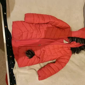 куртка розовая