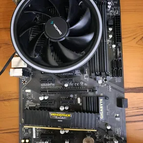 Plata Gigabyte B250,i5 6400,16