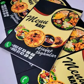 MENU FLAÝER WIZITKA REKLAMA