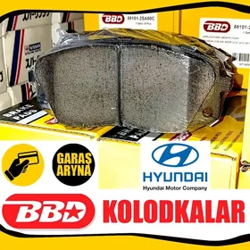 BBD KOLODKA HYUNDAI КОЛОДКИ