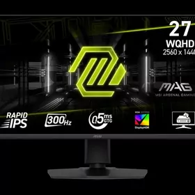 Монитор MSI MAG 275QPF X30 IPS WQHD, 2560x1440 2K,