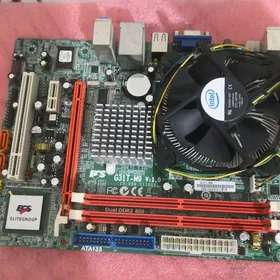 DDR2 plata+kuler+prosesor