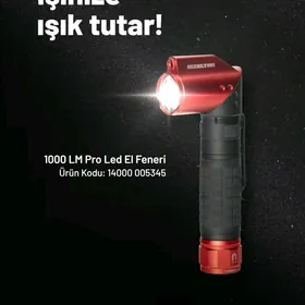 İzeltaş Led El Feneri 1000 Lm