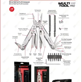 Izeltaş Multi Tool Pro 15 Fonk