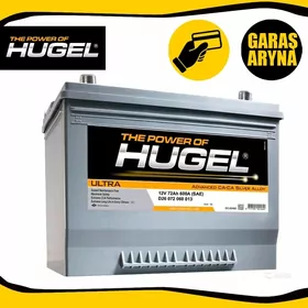 HUGEL 55Ah AKKUMULYATOR АККУМУ