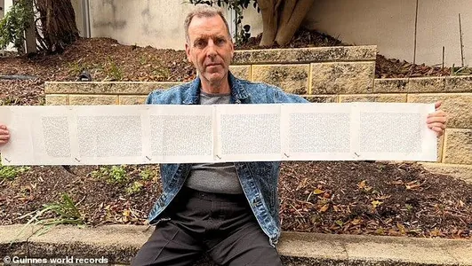 Täze Zelandiýanyň ýaşaýjysy 2253 sözden ybarat ady alyp, rekord goýdy