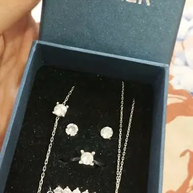 kümüş komplekt