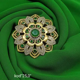 Hürrem kümüş broşga 925