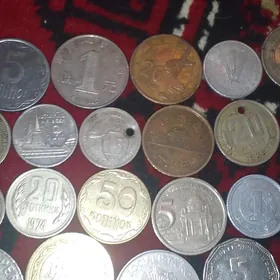 монета копейка денге