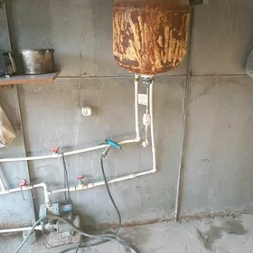 Бойлер и насос