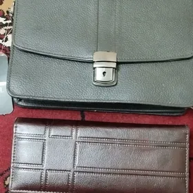 КОЖАНЫЙ КОШЕЛЕК/БОРСЕТКИ