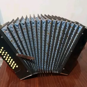 Антиквариат: русская гармонь.