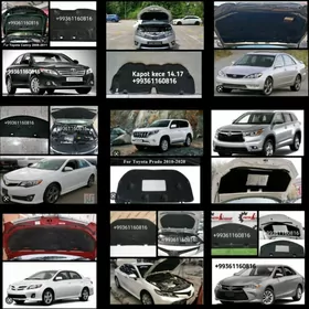 KAPOT KEÇELERI TAYOTA MAŞYNLAR