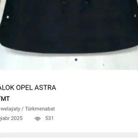 Opel asdyra patalok