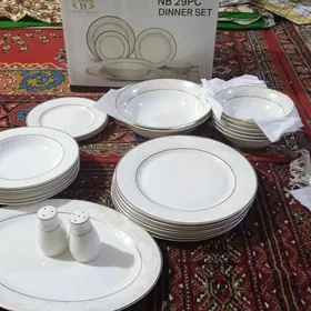 pasuda tarelkalar 6 adamlyk
