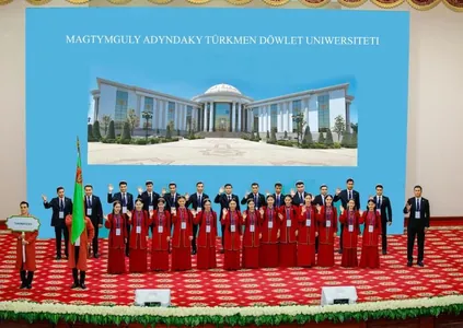 Magtymguly adyndaky Türkmen döwlet uniwersitetinde himiýa boýunça IV halkara olimpiada açyldy