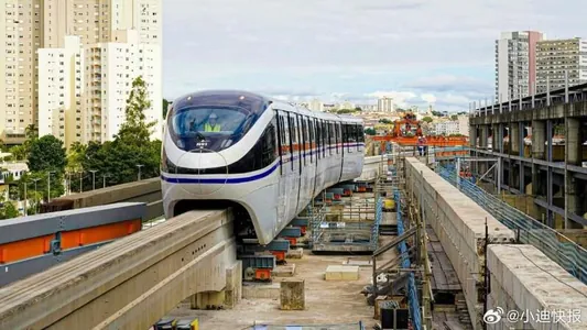 BYD San-Pauluda SkyRail "asman otlusyny" işe girizdi