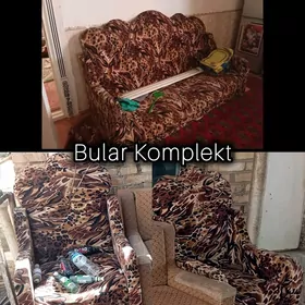 Diwan 2 kreslo. Spalnyý diwan.