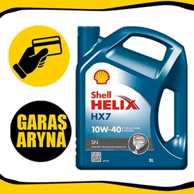 SHELL HELIX HX7 10W40 MOTOR