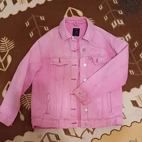 Джинсовая куртка женск Bershka