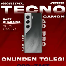Camon 40 Pro kredit welayat