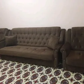 DIWAN VE  2 KRESLA ROWAÇTAN